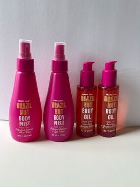 Trader Joe’s Brazil Nut Body Set New